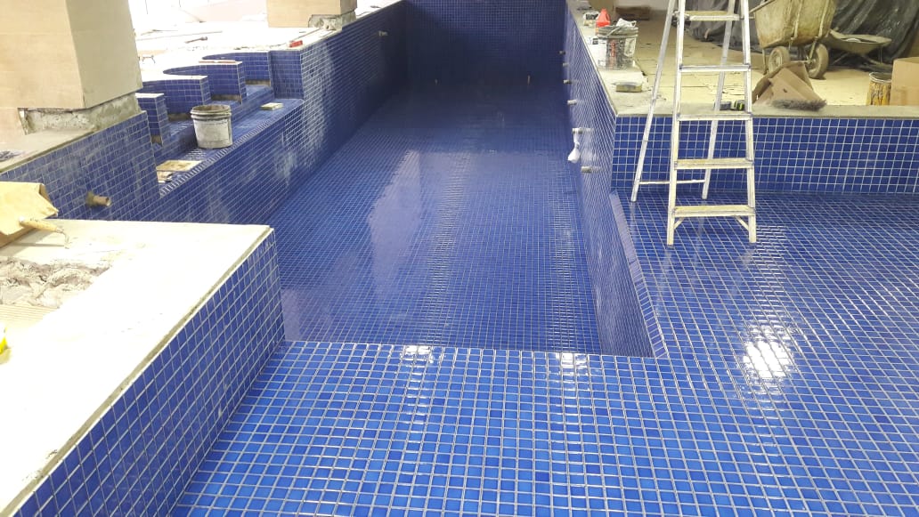revestimento de piscina